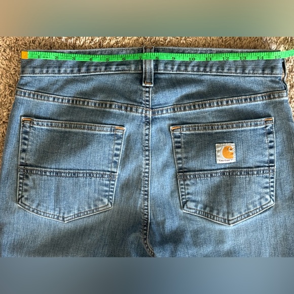 Carhartt rugged flex relaxed fit 5 pocket jeans - size 31 x 32 - Picture 5 of 7